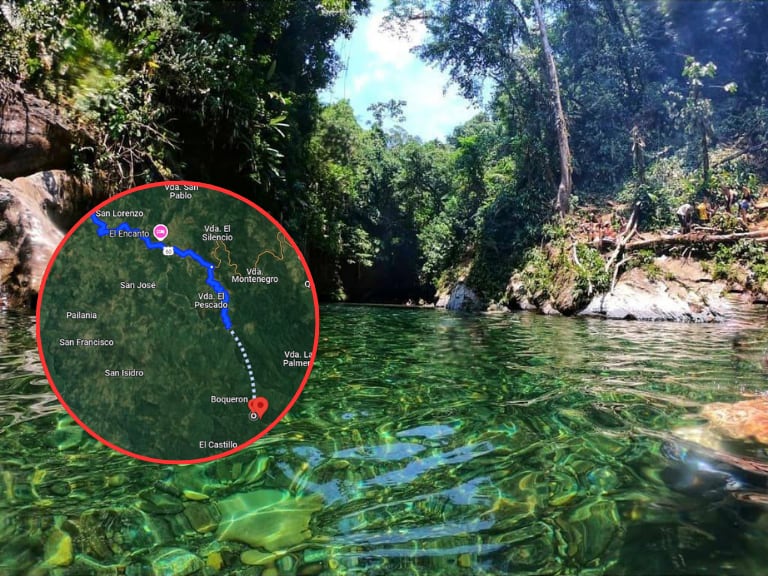 Río de agua cristalina a poco más de 2 horas de Medellín (Créditos: Comfenalco Antioquia)