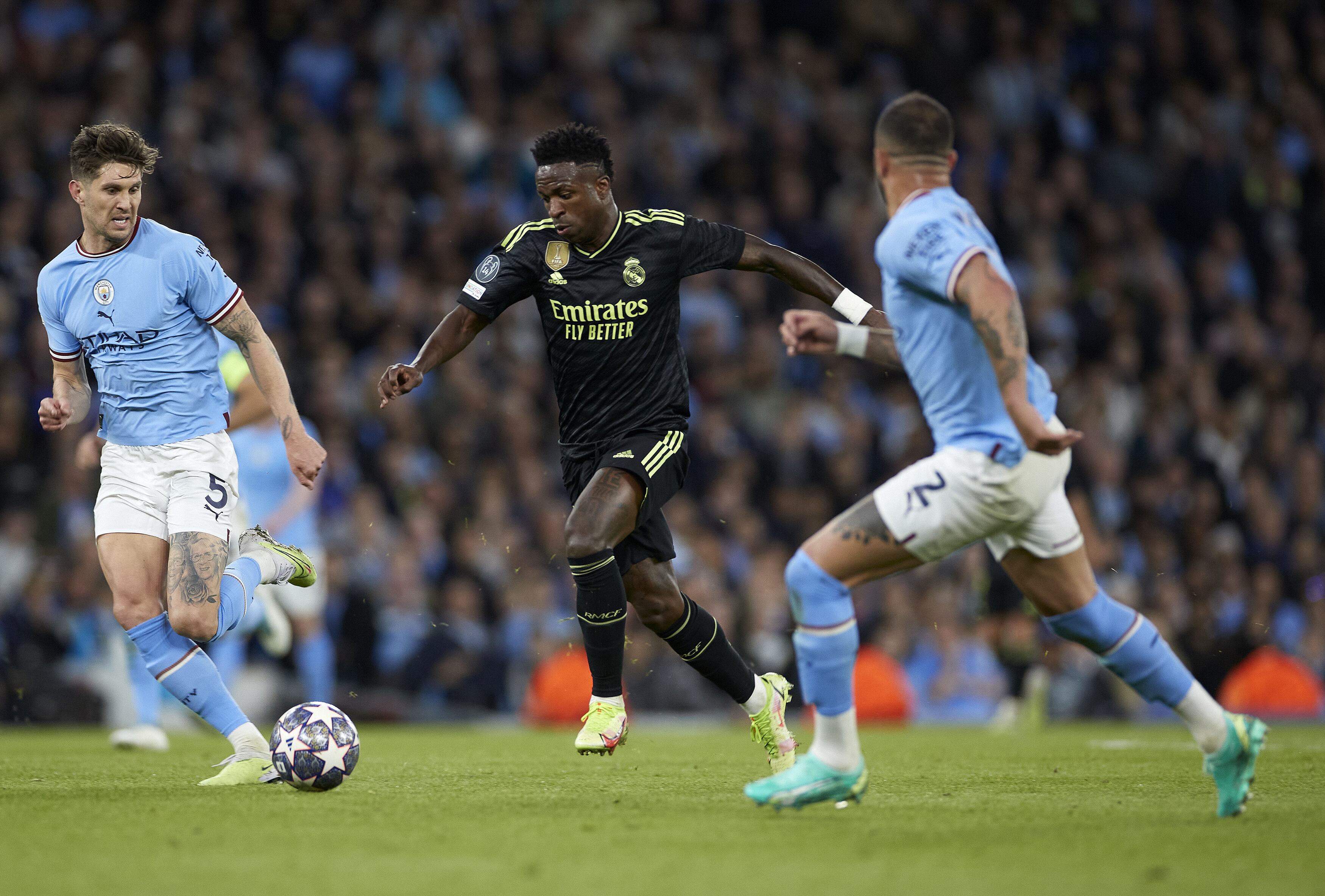 Manchester City Vs. Real Madrid (Photo by Federico Titone/Anadolu Agency via Getty Images)