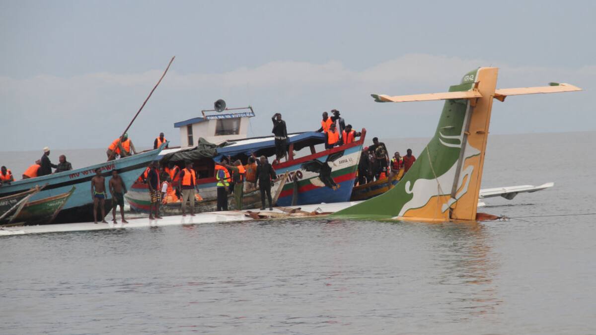 Al menos 19 personas fallecieron en accidente aéreo en Tanzania