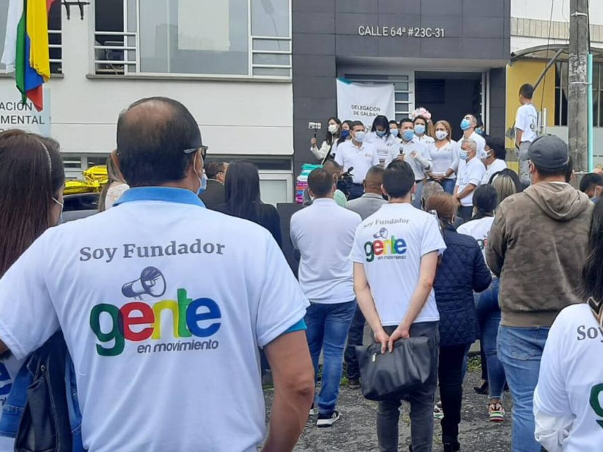 Con 218.293 firmas busca aval para Gente en Movimiento