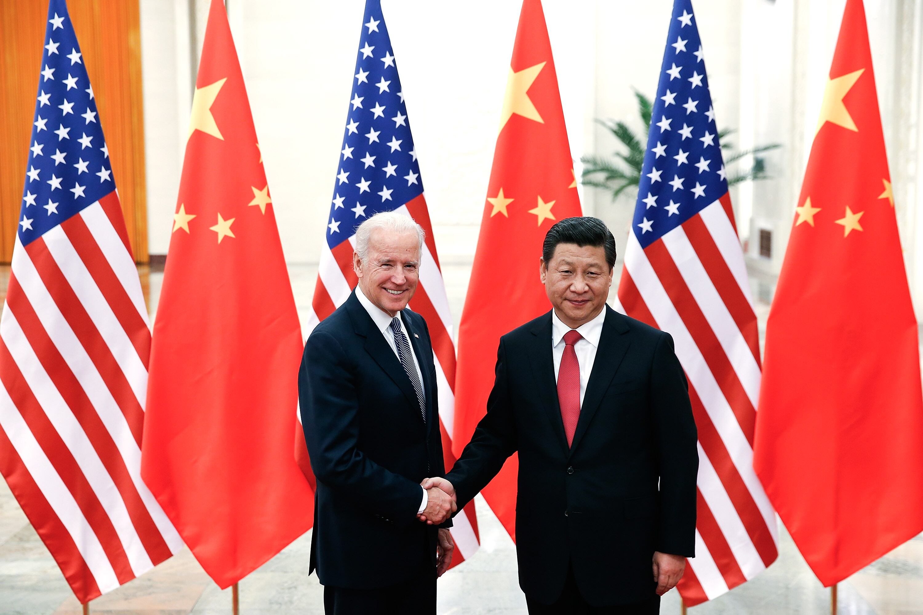 Presidente de Estados Unidos, Joe Biden, y su par de China, Xi Jinping / Foto: Getty Images