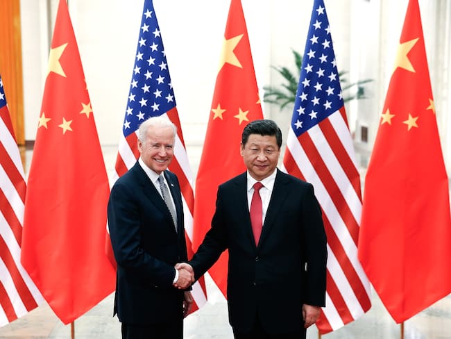 Presidente de Estados Unidos, Joe Biden, y su par de China, Xi Jinping / Foto: Getty Images