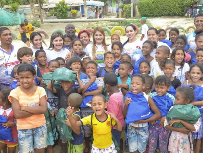 Gestora Social llevó apoyo educativo a comunidad del sur de Cartagena