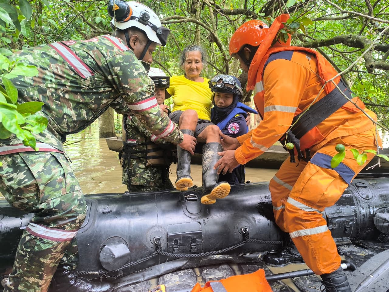 Inundaciones en Casanare. Foto: Suministrada