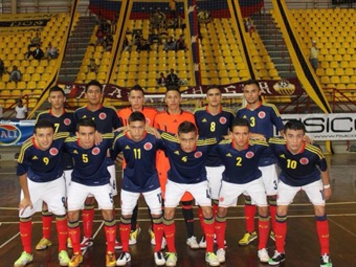 Selección Colombia de fútbol sala sueña con el campeonato sudamericano sub 21