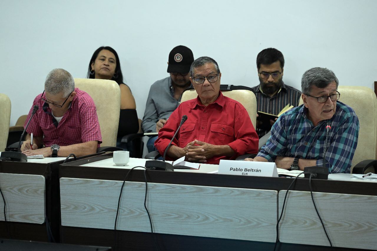 Tercer ciclo de diálogos de paz que se desarrolla en La Habana, Cuba.