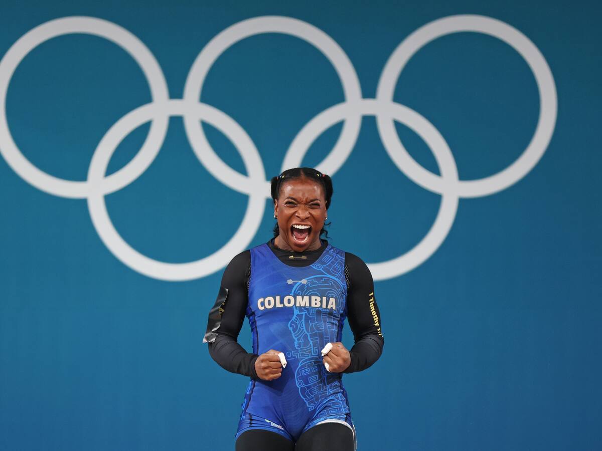 Amarga despedida de Yenny Álvarez en levantamiento de pesas durante los Juegos Olímpicos