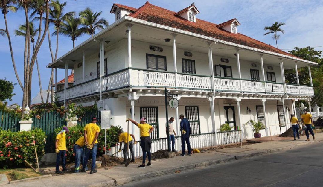 Las obras son el escenario de formación de aprendices de la Etcar bajo la metodología ‘Aprender haciendo’