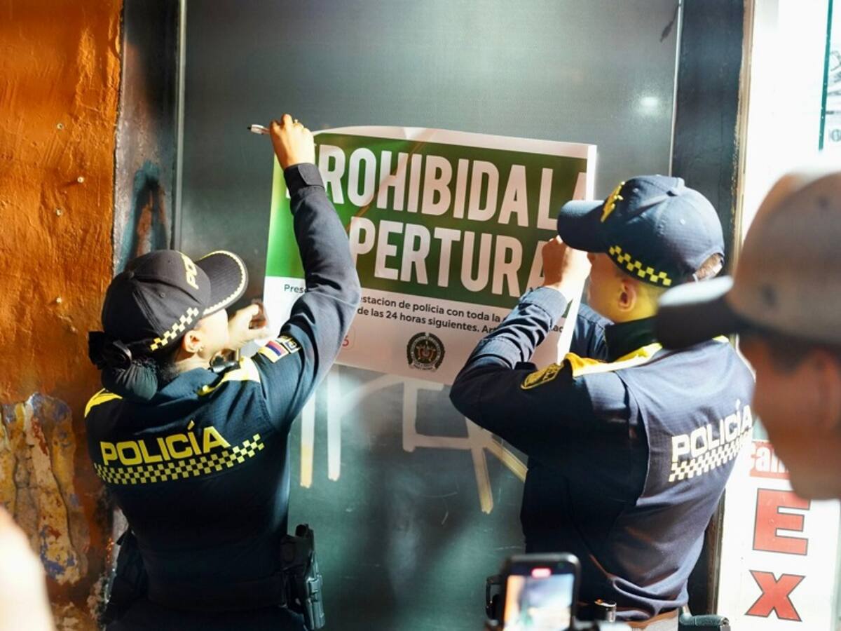 Dos establecimientos sellados por no garantizar seguridad en el Centro Histórico