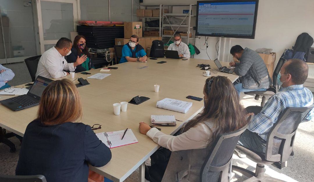 Mesa de seguimiento de la DTSC a la Clínica Ospedale