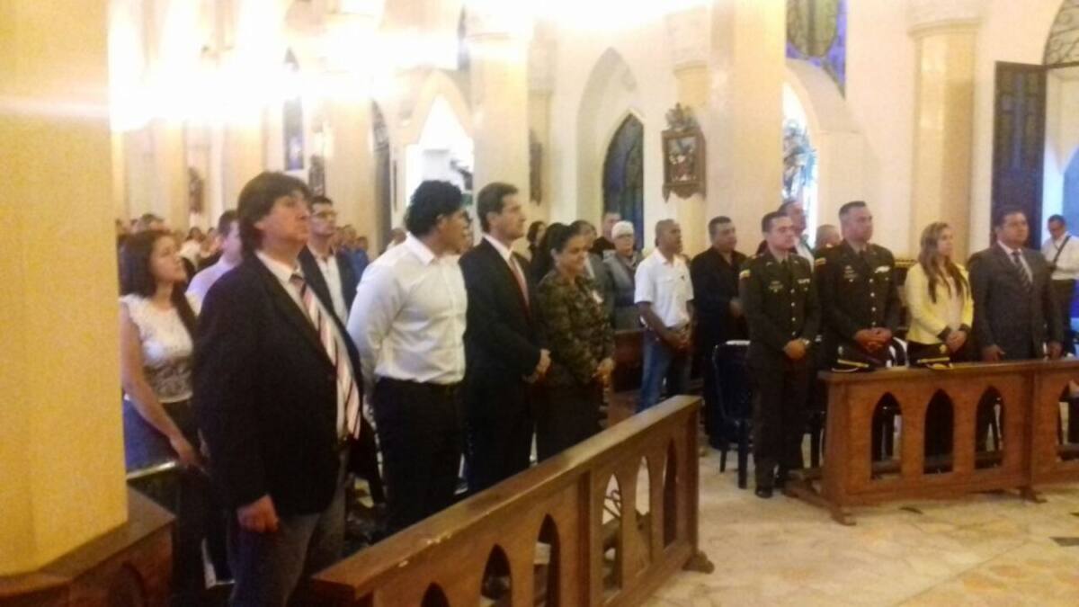 Autoridades políticas y administrativas de Montenegro participaron del Tedeum