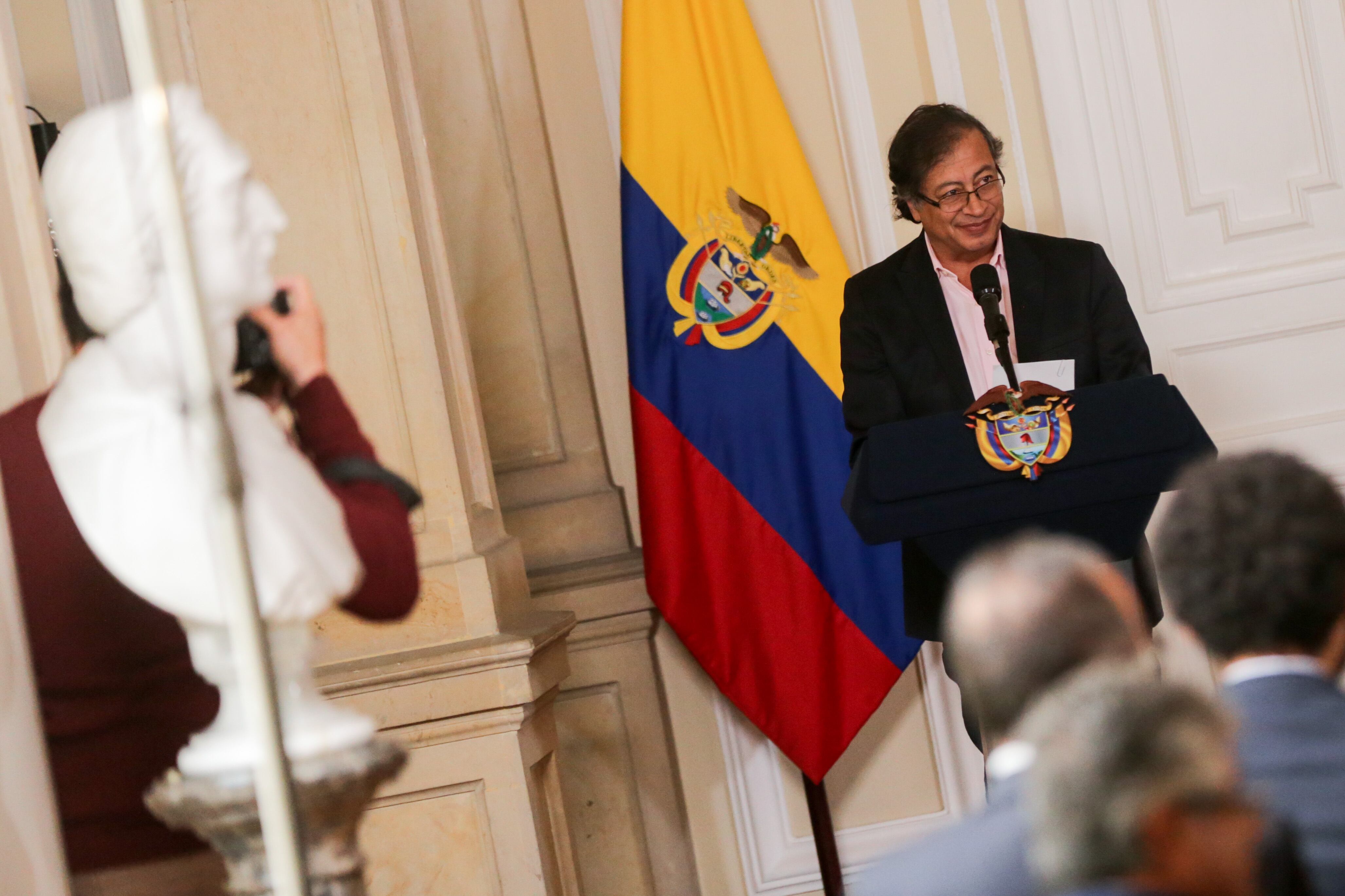 Gobierno respondió a denuncia sobre un supuesto baño de uso exclusivo para el presidente Petro (Colprensa-Mariano Vimos)