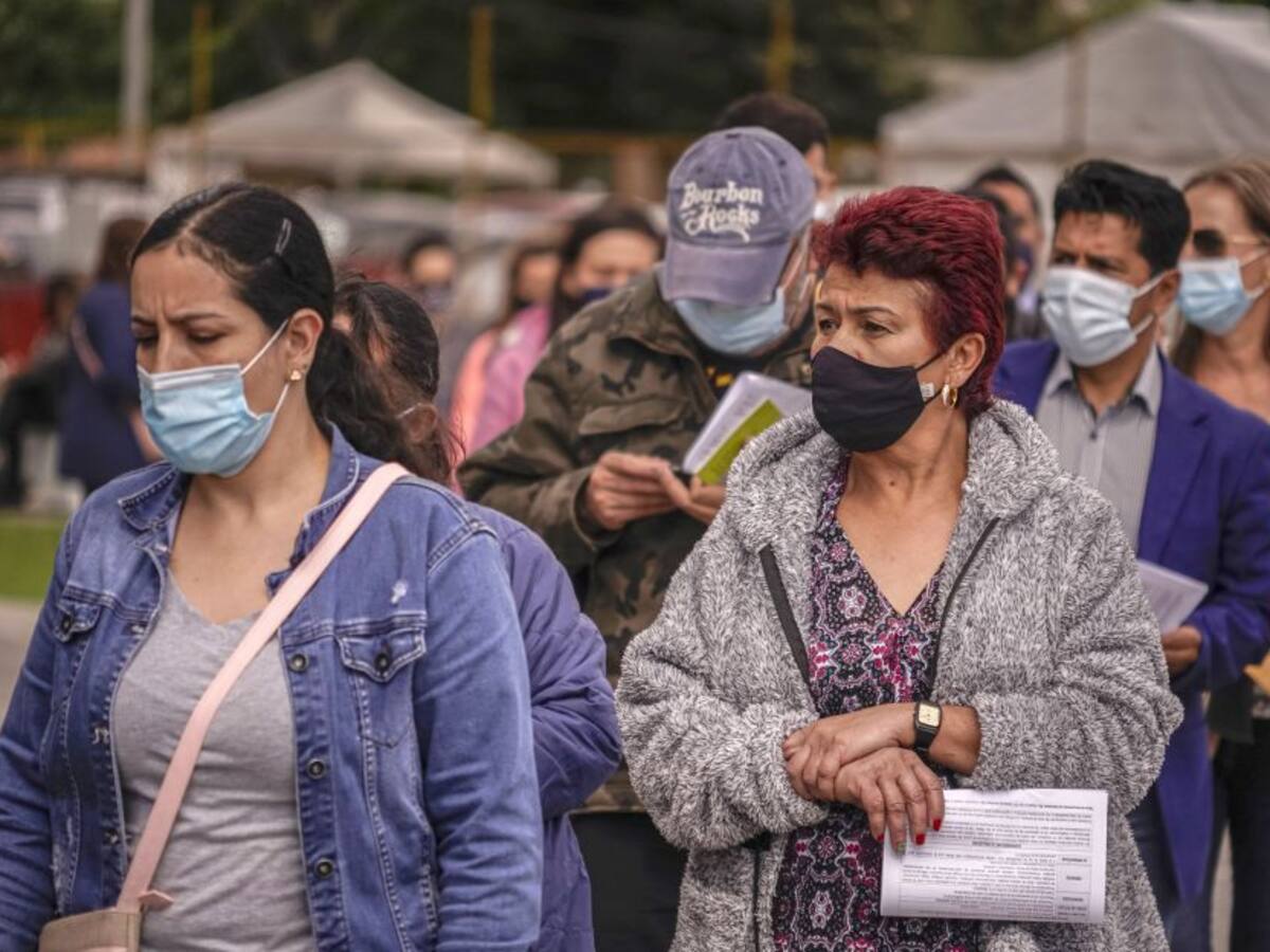 Bogotá: 15.572 contagios por COVID-19
