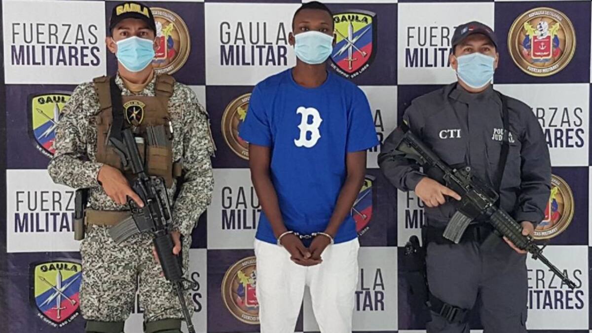Capturado integrante del ELN que hizo parte de la "primera línea" en Cali