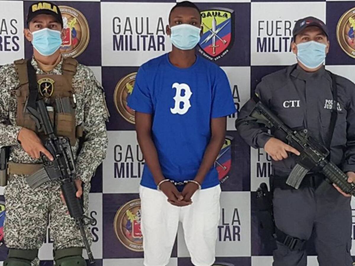 Capturado integrante del ELN que hizo parte de la "primera línea" en Cali