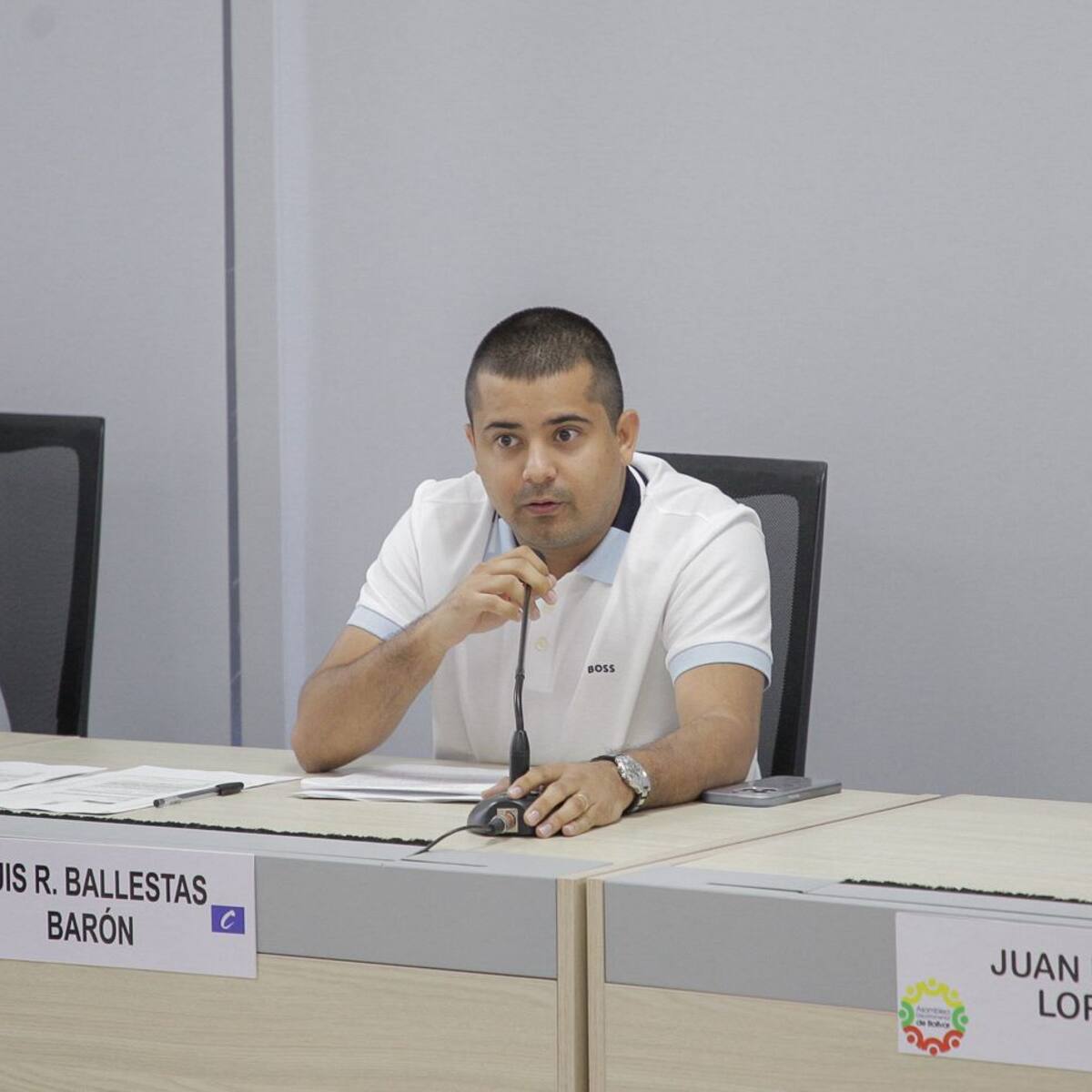 Diputado Luis Ballestas propone combatir fenómeno de la migración vehicular en Bolívar