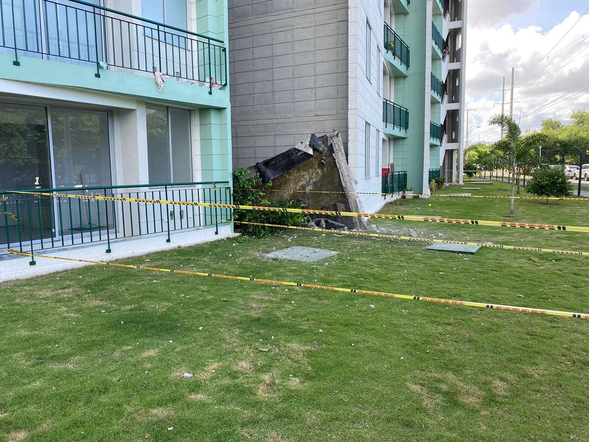 Gestión del Riesgo atendió colapso en plafón del conjunto Guanabara