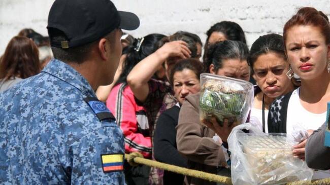 Visitas a la cárcel 'La 40' de Pereira