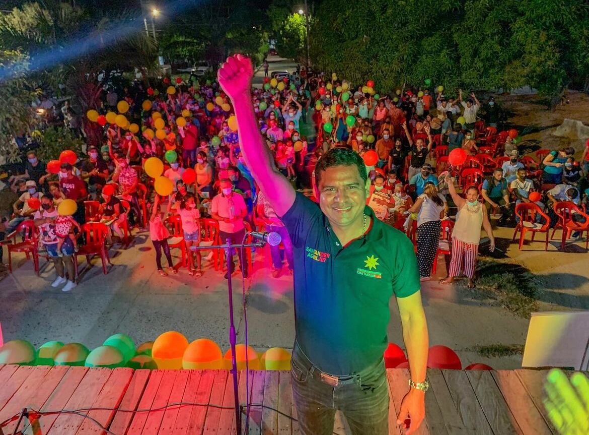 Santander Aguilar será el reemplazo de Nicolás Petro en la Asamblea del Atlántico/ Instagram.