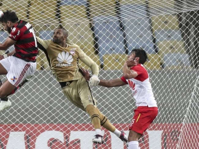 En imágenes: el 1-1 entre Flamengo y Santa Fe en Brasil