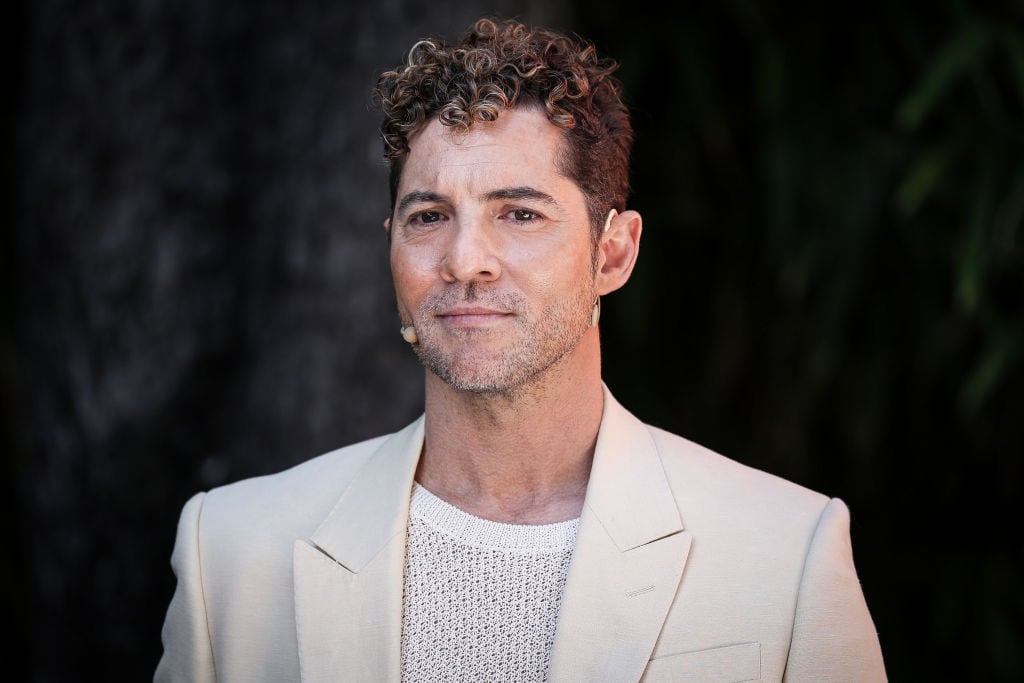 MADRID, SPAIN - JUNE 13: Spanish singer David Bisbal presents the new Aena's campaign 'Un Día Sin Aeropuertos' at Santo Mauro Hotel on June 13, 2024 in Madrid, Spain. (Photo by Pablo Cuadra/Getty Images)