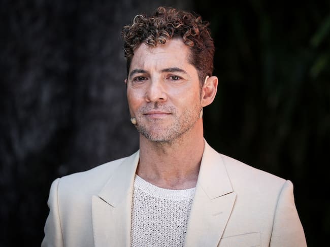 MADRID, SPAIN - JUNE 13: Spanish singer David Bisbal presents the new Aena's campaign 'Un Día Sin Aeropuertos' at Santo Mauro Hotel on June 13, 2024 in Madrid, Spain. (Photo by Pablo Cuadra/Getty Images)