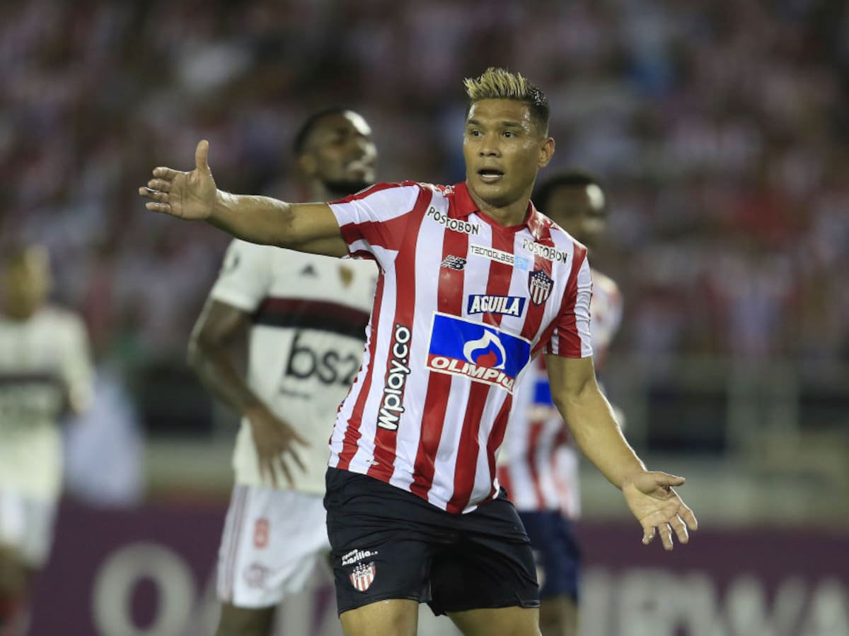 Teófilo Gutiérrez tras su regreso al Junior de Barranquilla: “Empezó la fiesta”