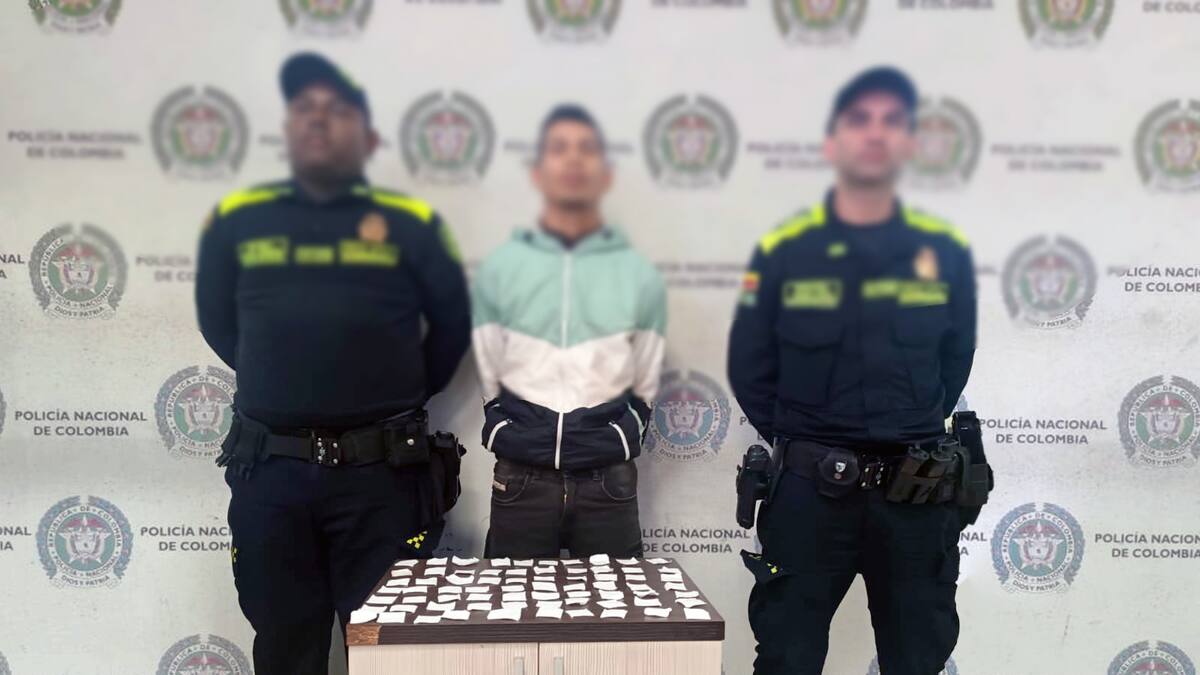 Capturado extranjero que utilizaba a habitantes en condición de calle para vender drogas