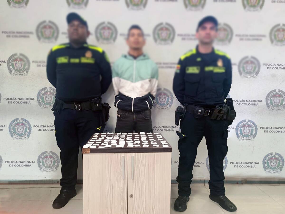 Capturado extranjero que utilizaba a habitantes en condición de calle para vender drogas