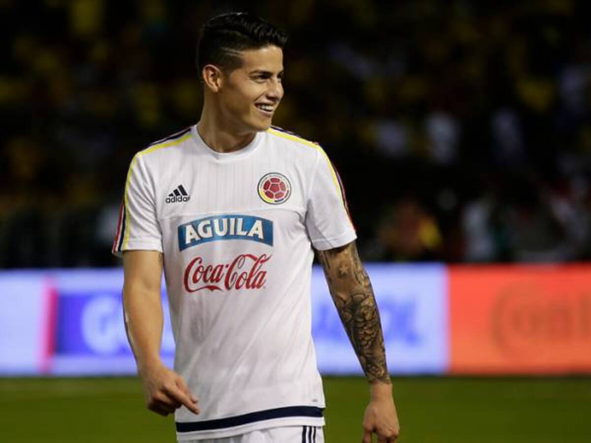 La felicitación de James Rodríguez al Tolima por la obtención del título