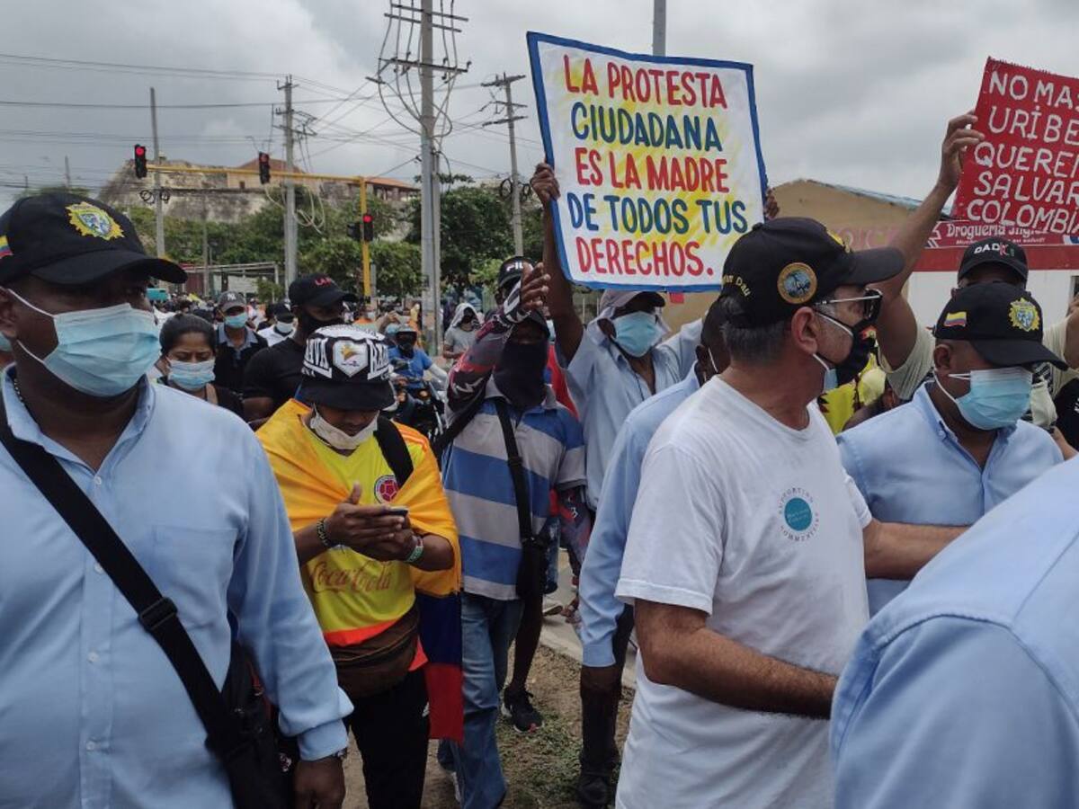 Piden rectificación del alcalde tras señalar a un manifestante en Cartagena