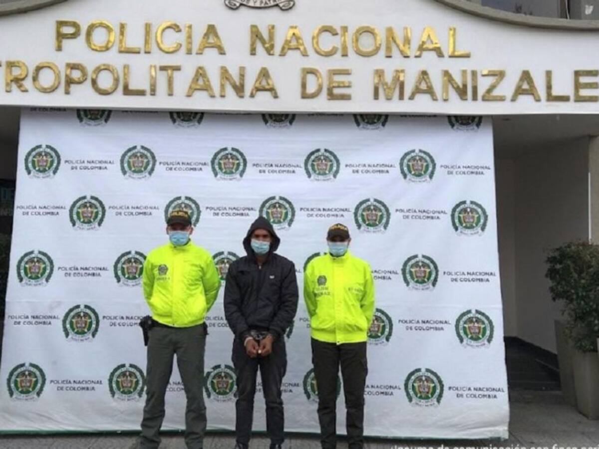 Capturaron a alias “Costeño” indiciado de atracar a un taxista en Manizales