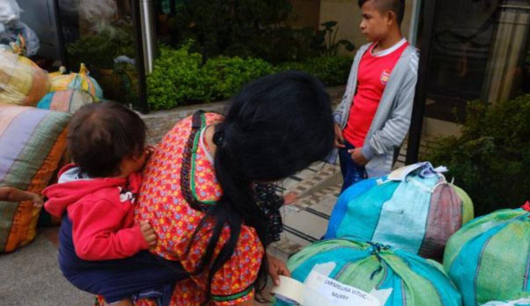 Desplazamiento indígenas.