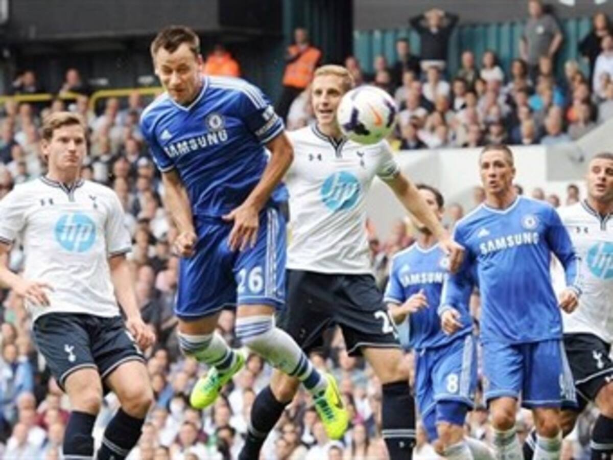 Duelo entre Chelsea y Tottenham termina empatado a un gol