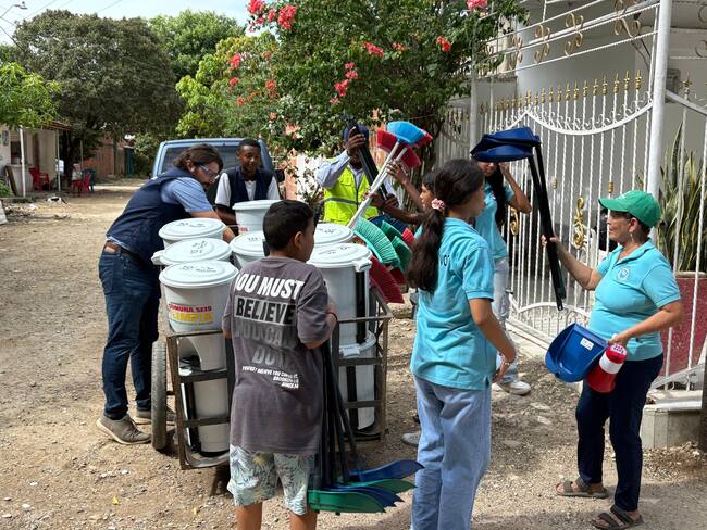 En El Pozón premian la cultura ciudadana con concurso de la calle más limpia