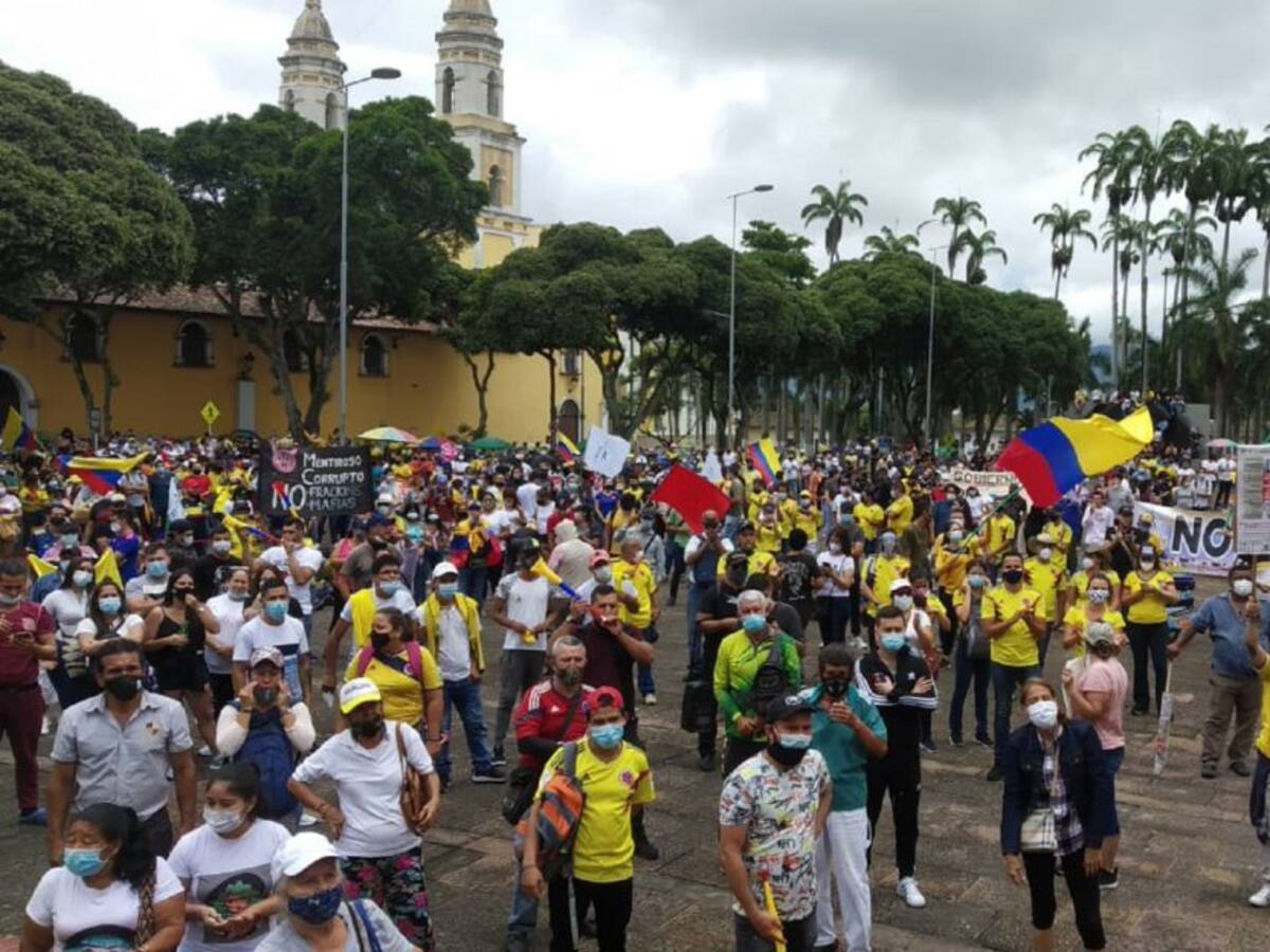 Nueva marcha hoy en Bucaramanga