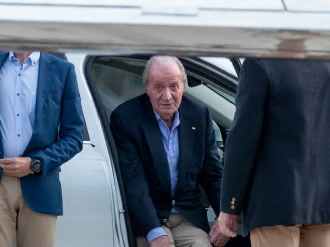 El rey emérito Juan Carlos I tras su regreso a España.           Foto: Getty 