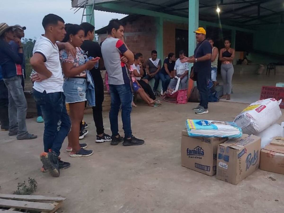 70 familias salieron desplazadas por la violencia en el Putumayo