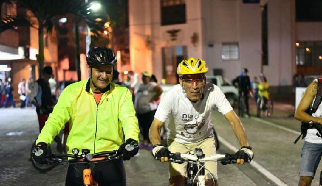 Recorrido en bicicleta por el centro de la ciudad