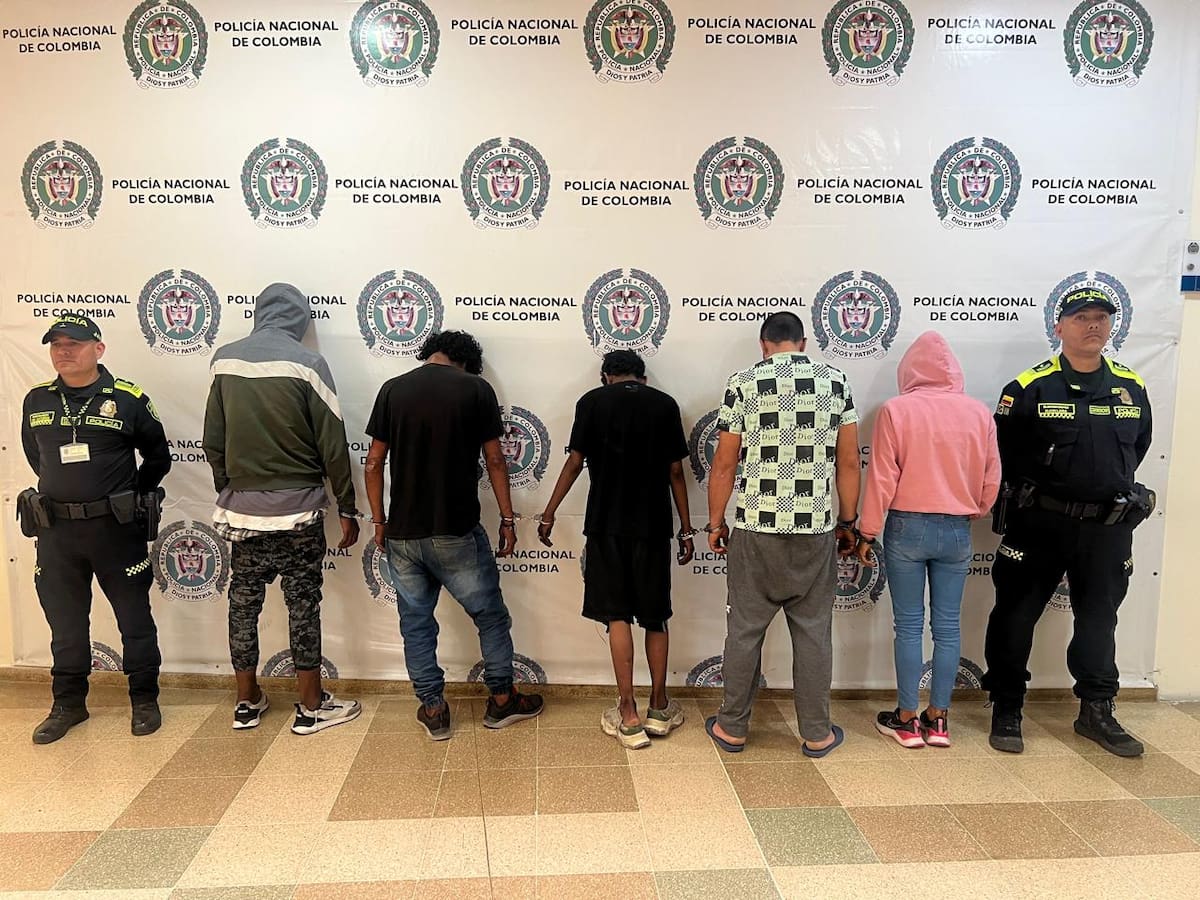 Desarticulan banda delincuencial dedicada a los hurtos en zona céntrica de Armenia