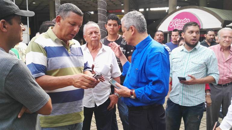 Dirigentes de la ATC en Antioquia