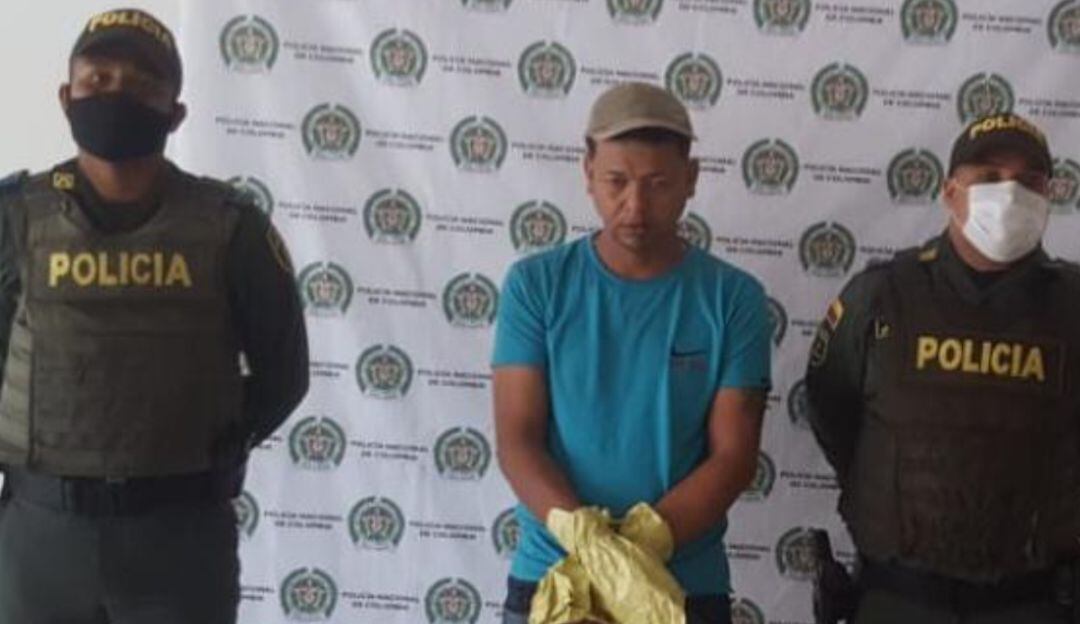 Persona capturada en Sincelejo. 