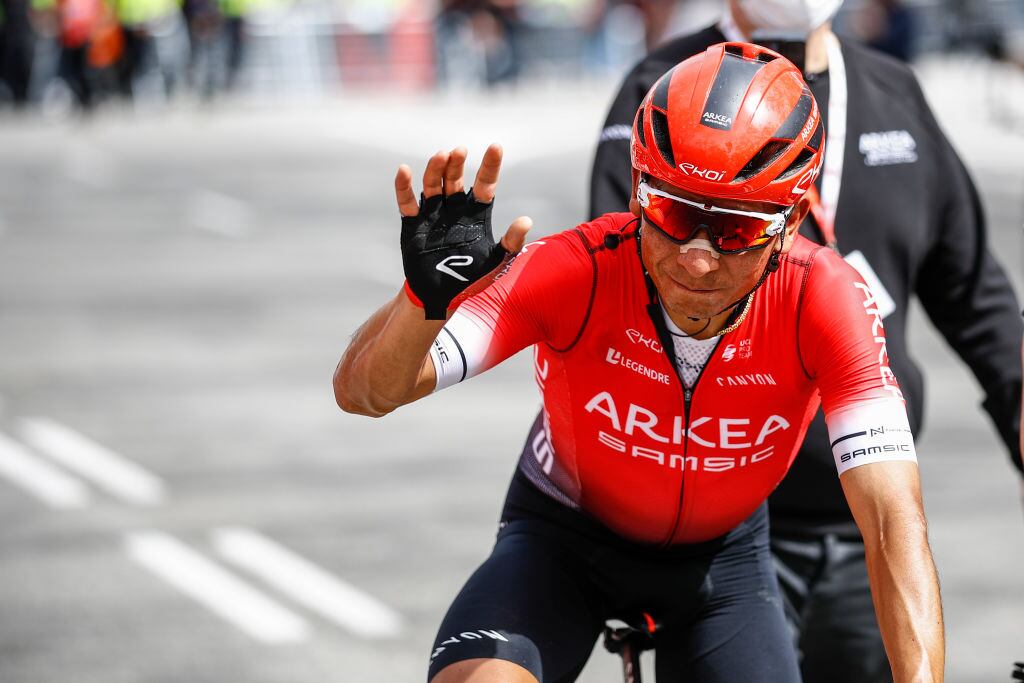 Nairo Quintana del equipo Arkea - Samsic .  (Photo by Xavier Bonilla/NurPhoto via Getty Images)