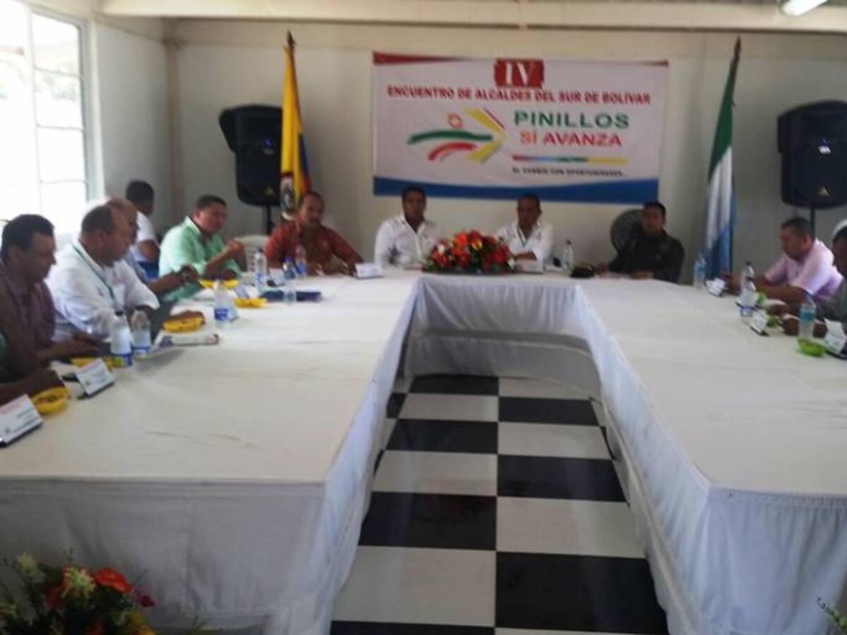 Alcaldes del Sur de Bolívar se unen para gestionar recursos para sus municipios