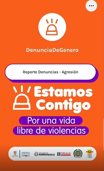 Aplicativo para denunciar violencia de género en Barranquilla