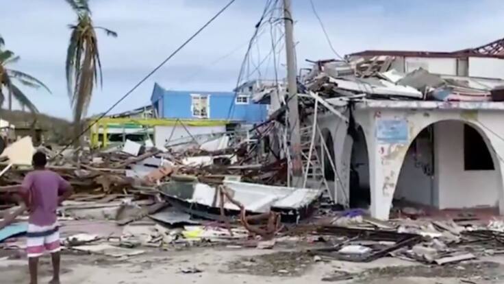 “Con lo que encontramos pudimos medianamente tapar los techos”: Elizabeth Taylor