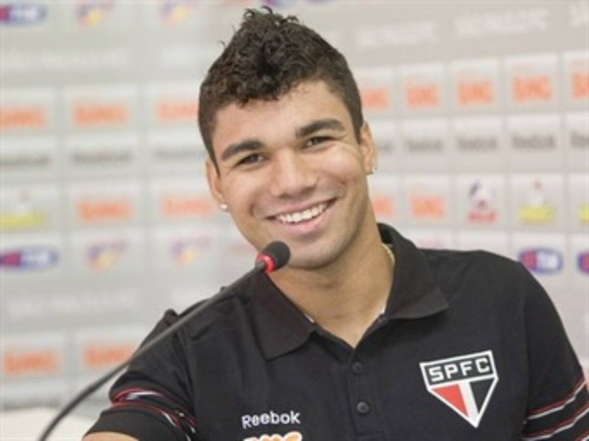 Sao Paulo cedió a Casemiro al Real Madrid