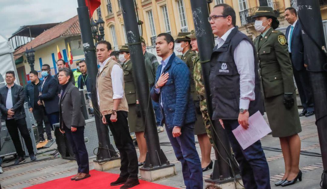 Apertura de eleccionees. En la foto Daniel Palacios, Ministro Interior