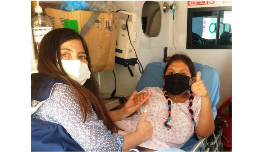Mujer bolivarense embarazada superó el Covid y pudo tener a su bebe