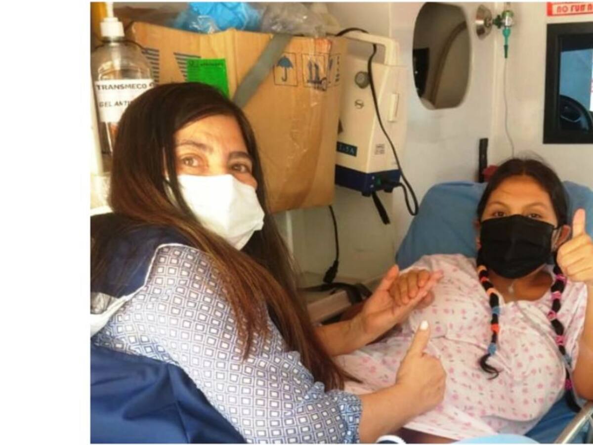 Mujer bolivarense embarazada superó el Covid y pudo tener a su bebé